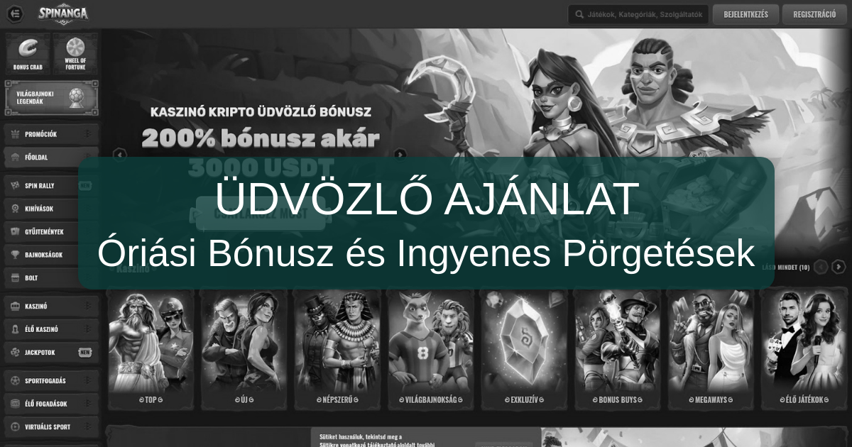 Spinanga Casino - Hivatalos Oldal | Online Kaszinó Magyarországon